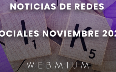 Noticias de redes sociales del mes de noviembre de 2021